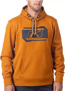 Klim Zone Hoodie orange/dunkelblau