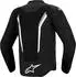 Alpinestars AST V3 Air Perforierte Motorrad Textiljacke (3300426-102) schwarz/weiß/dunkelgrau