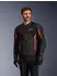 Alpinestars AST V3 Air Perforierte Motorrad Textiljacke (3300426-1051) schwarz/dunkelgrau/rot fluo
