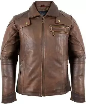MDM Dance MDM1042 Lederjacke braun