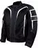 Roleff RO 607 Motorradjacke mit Sicherheitsstreifen (98896328) weiß/grau