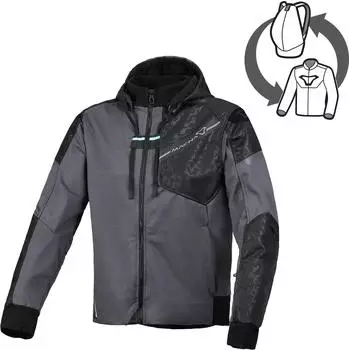 Macna Distec Damenjacke schwarz/grau