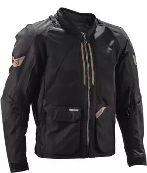 Leatt ADV FlowTour 4.5 Short Jacke schwarz/grau