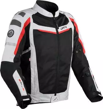 Dane Solskin Mesh Jacke schwarz/grau/rot