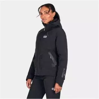 Knox Impass Damen Regenjacke schwarz