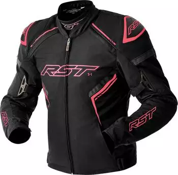 RST S1 D3O Damenjacke schwarz/pink