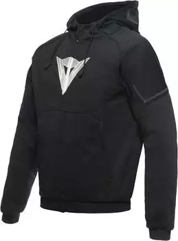 Dainese Daemon/X Safety S26 Zip Hoodie schwarz/weiß