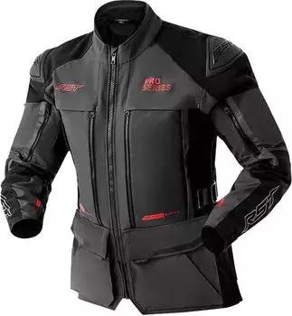 RST Pro Series Adventure D3O Jacke schwarz/grau