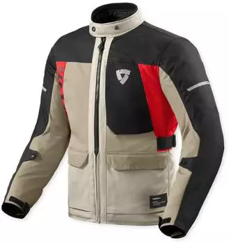 REV'IT! Convergent H2O Jacke rot/beige