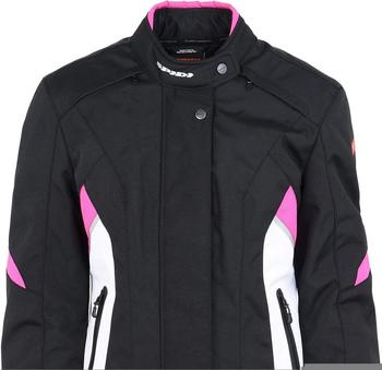 Spidi Fashion Spidi Flash H2Out Damenjacke schwarz/grau/pink