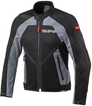 Spidi Netstream Tex Jacke schwarz/grau