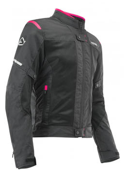 Acerbis Motorradjacken Test | November 2020 Acerbis Ramsey My Vented 2.0 CE Damenjacke Schwarz Pink
