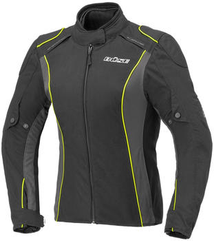 Büse Cara D-Jacke schwarz/neon-gelb