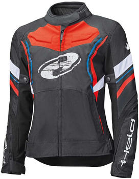 Held Biker Fashion Baxley Top Damenjacke schwarz/rot/blau