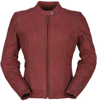 Furygan Debbie Leather Jacket Burgundy