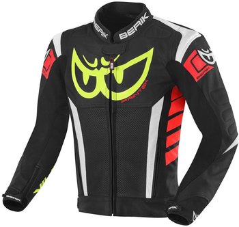 Berik Zakura Jacke schwarz/weiss/rot/gelb