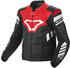 Macna Tracktix Jacke schwarz/rot