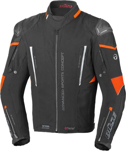 Büse Rocca Jacke schwarz/orange