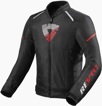 REV'IT! Sprint H20 Jacket Black/Neon Red