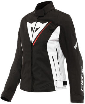 Dainese Veloce D-Dry Lady Jacket black/white/lava red