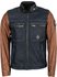 Helston's Winston Jacket denim/brown