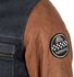 Helston's Winston Jacket denim/brown