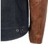 Helston's Winston Jacket denim/brown