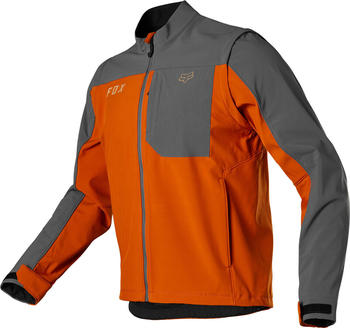 Fox Legion Softshell Motocross Jacke schwarz/orange