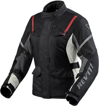 REV'IT! Horizon 3 H2O Damenjacke schwarz/rot