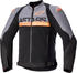 black/grey/orange