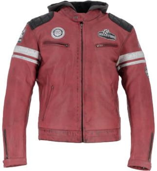 Helston's Riposte Leather Jacket red