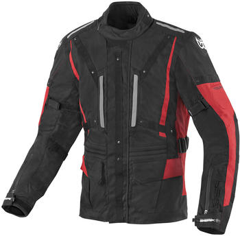 Berik Spencer wasserdichte Texiljacke schwarz/rot