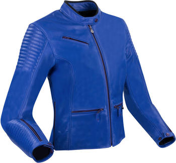 Segura Curve Leather Jacket blue
