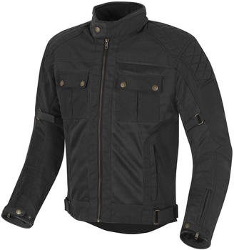Merlin Shenstone Wachsjacke schwarz