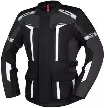 IXS Evans-ST 2.0 Jacke schwarz/grau//wei&szlig;