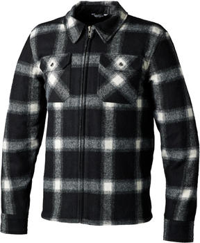 RST Brushed Hemd schwarz/weiss