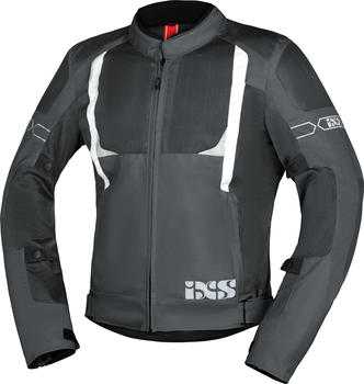 IXS Trigonis-Air Jacke Dunkelgrau/Grau/Weiß
