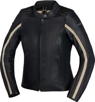 IXS Stripe Jacke Damen Schwarz/Beige