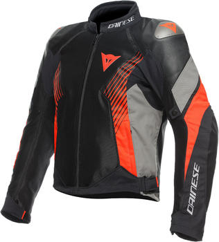 Dainese Super Rider 2 Absoluteshell Jacket black/dark gull gray/fluo red