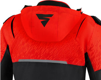 Shima Drift Kapuze schwarz/rot