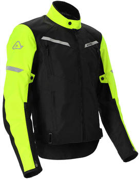 Acerbis X/Street Damen Motorad Textiljacke schwarz/gelb