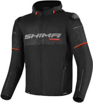 Shima Drift+ Wasserdichte Jacke schwarz/rot