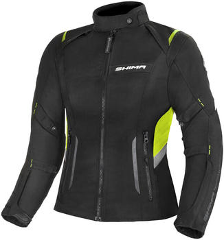 Shima Rush Wasserdichte Damen Jacke schwarz/gelb