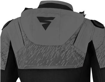 Shima Drift Damen Kapuze schwarz/grau