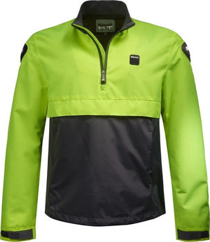 Blauer HT Spring Pull Jacke blau-gelb