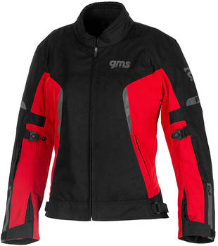 GMS Vega Damen Jacke schwarz-rot