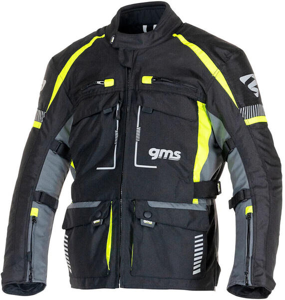 GMS Everest 3in1 Jacke schwarz-gelb