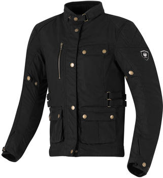 Merlin Harriet Damen Wachsjacke schwarz