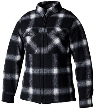 RST Brushed Damen Hemd schwarz/weiss