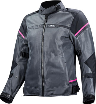LS2 Riva Damenjacke schwarz/grau/pink
